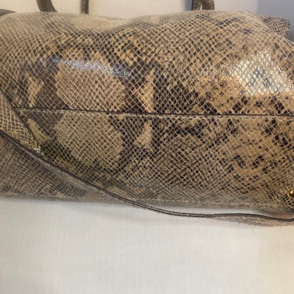 Michael Kors Michael Kors Hamilton Python-Embosse… - image 5